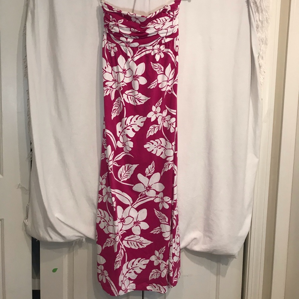 Tommy Bahama Strapless Floral Dress